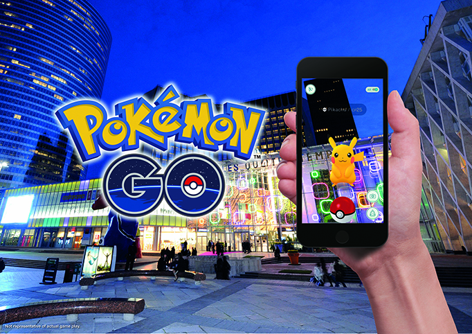 Pokemon Go in Shopping Centers